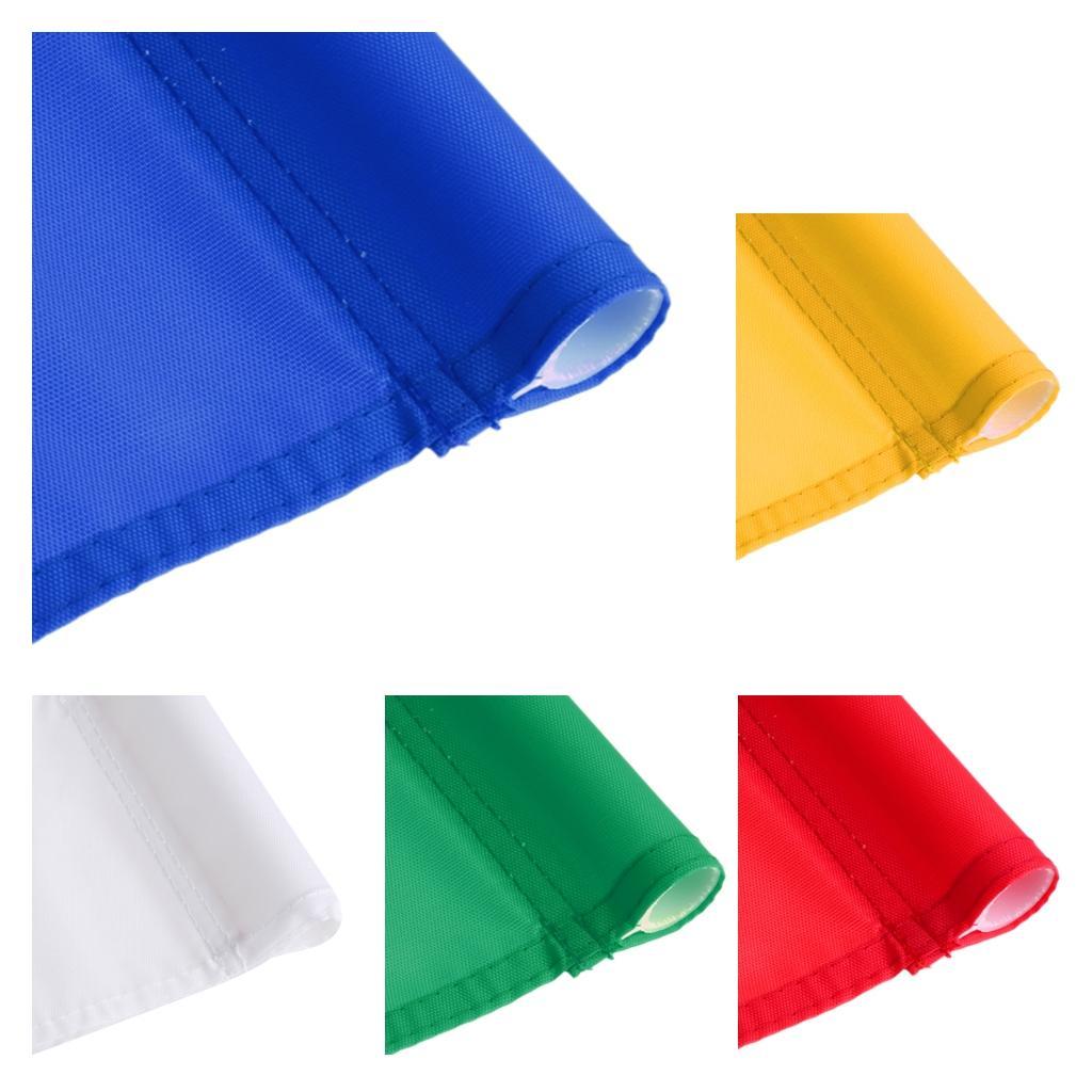 10Pcs Practice Golf Hole Pole Cup Flag,Outdoor Garden Golf Sports Training Aid,Backyard Putting Green Flag Replacement