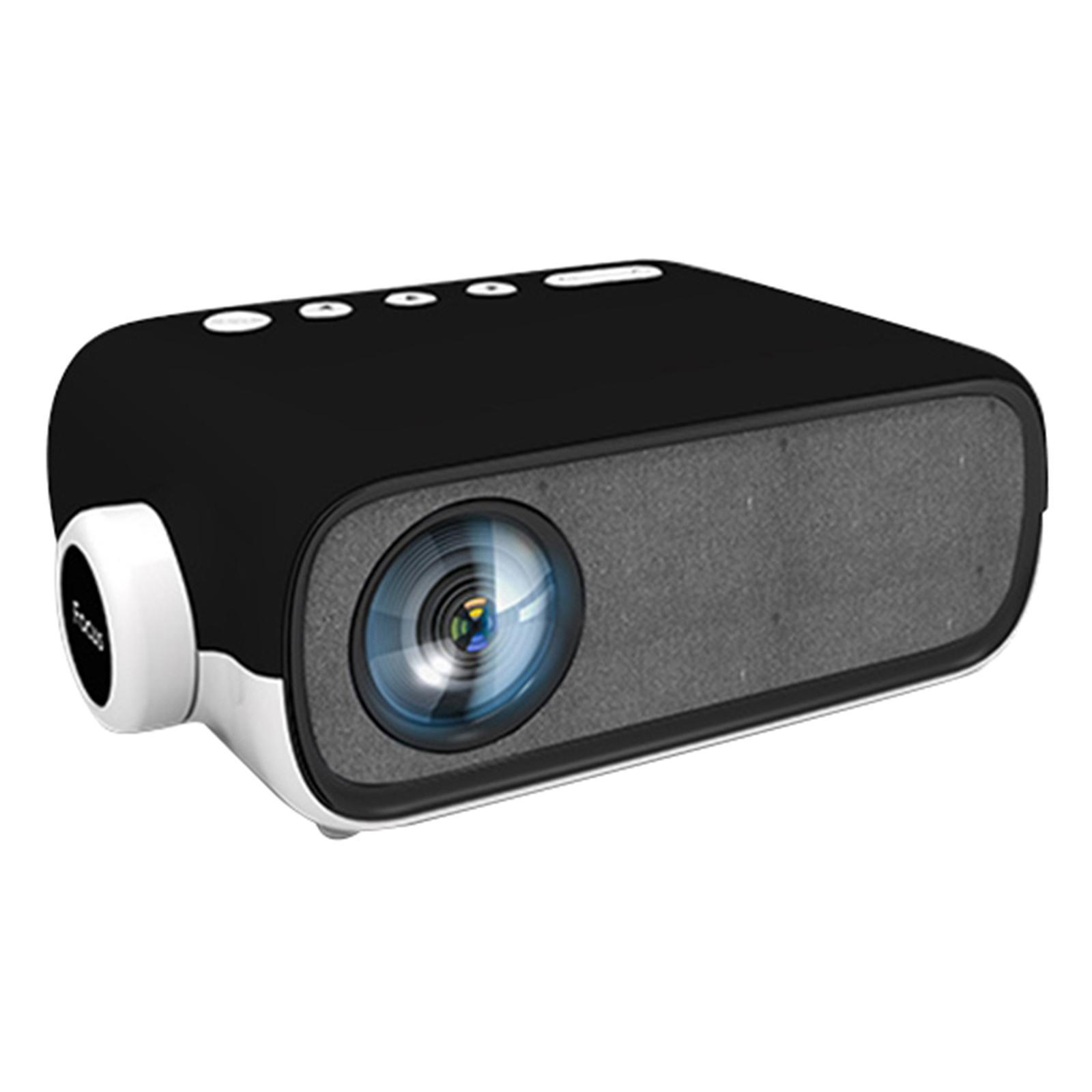 Outdoor YG280 Mini 1080P 80'' with LED AV USB AUX AU Black