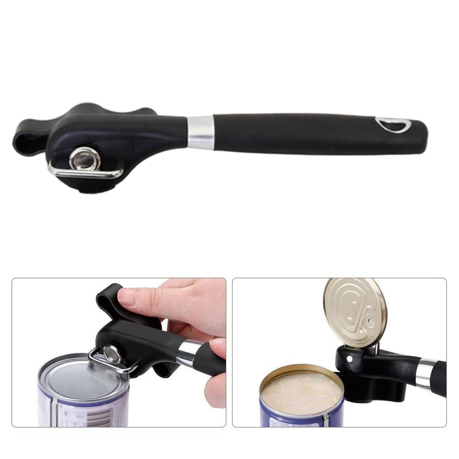 Can Opener Manual Handheld Smooth Edge for Seniors Arthritis QUICK OPENING