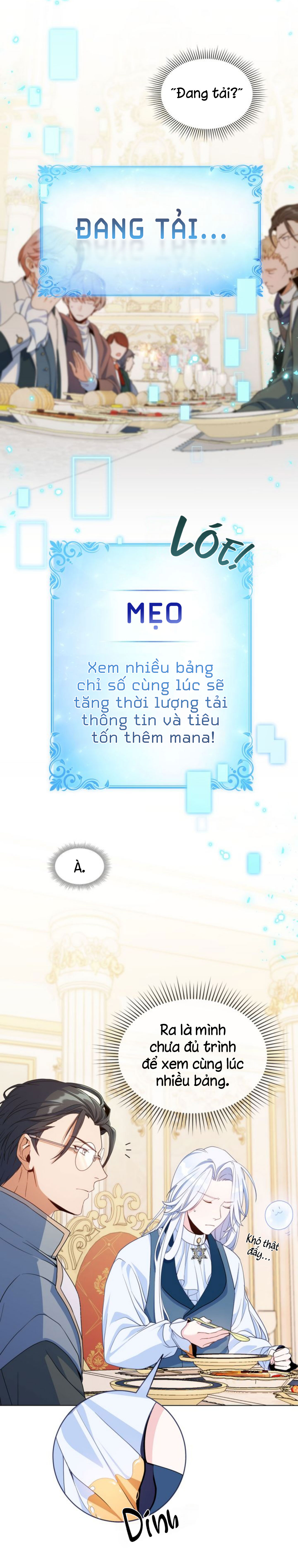 tôi có thể nhìn thấy thông số của cậu chapter 3 6