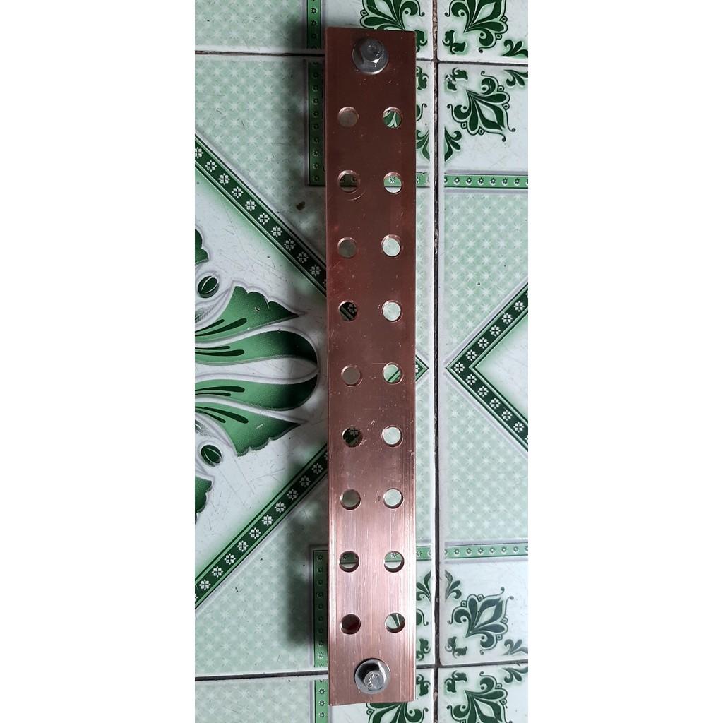 Thanh đồng tiếp địa 40x4x300