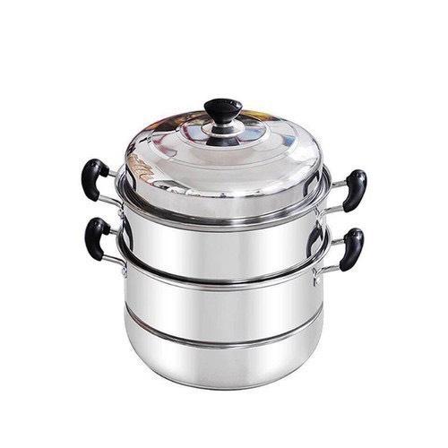 Nồi hấp inox đa năng 3 tầng 28cm tiện lợi cho nhà bếp hàng loại 1 (đầy đủ hộp)