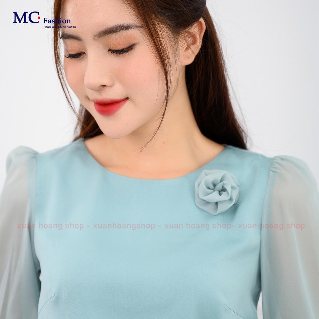 Áo Sơ Mi Trắng Nữ Công Sở Mc Fashion Ta1126