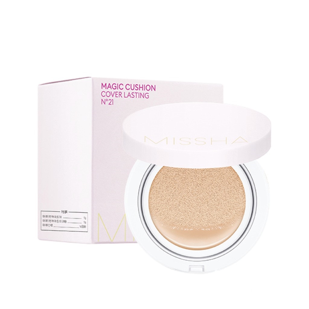 Phấn Nước Che Phủ Hoàn Kiềm Dầu Missha M Magic Cushion Cover Lasting SPF50+/PA+++ 15g