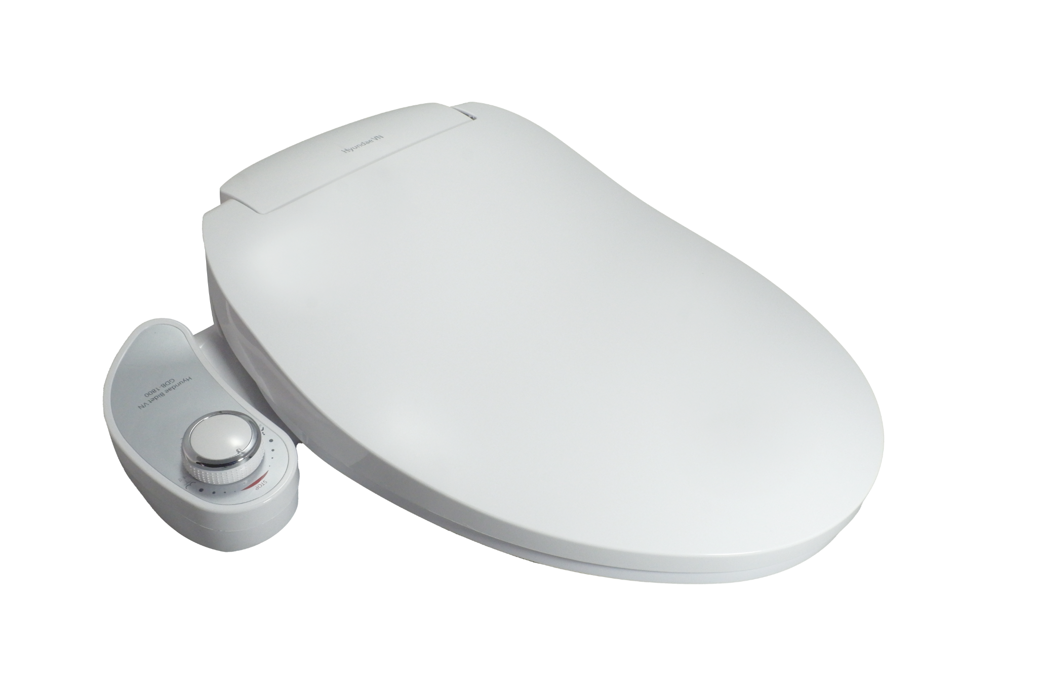 Nắp thiết bị vệ sinh 2 vòi phun HYUNDAE Bidet GDB-1800