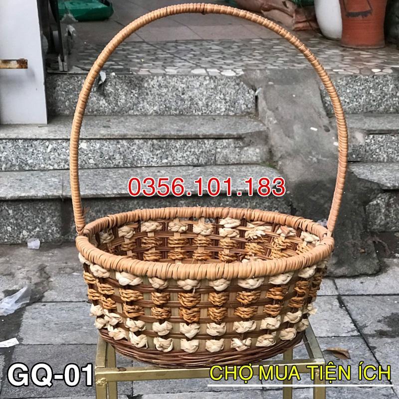 Xưởng Giỏ Lẵng Mây Tre đóng Quà tết, Hoa Quả Giá Sỉ Giá Buôn