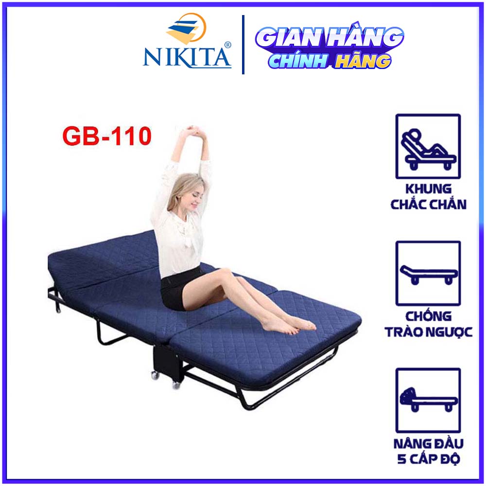 Giường gấp ba khúc Nikita GB110