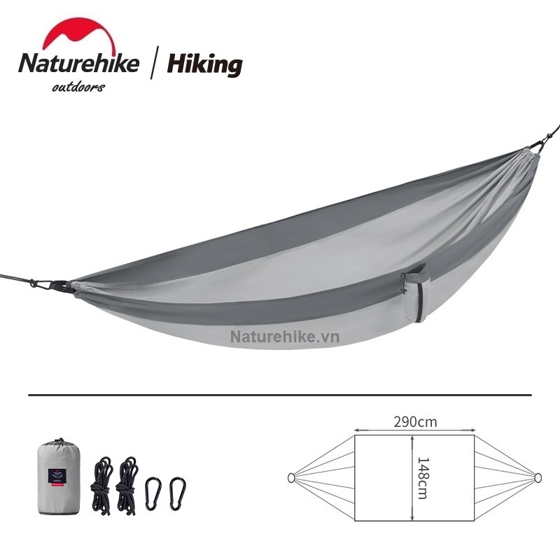 Võng đơn dã ngoại gấp gọn NH21DC011 148*290cm