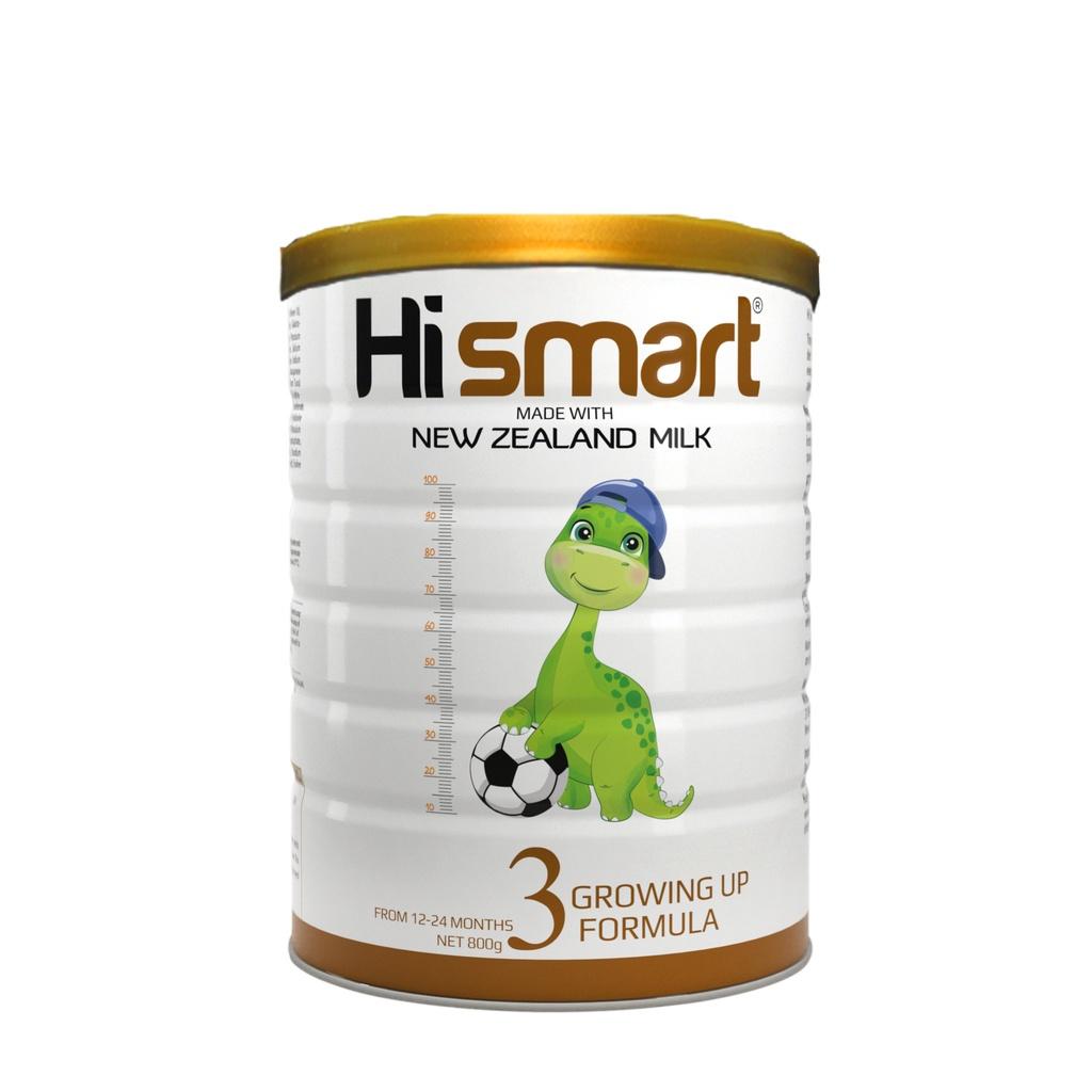 Sữa bột Hismart số 3_Cho bé từ 12-24 tháng tuổi - xuất xứ 100% New Zeland - 400g