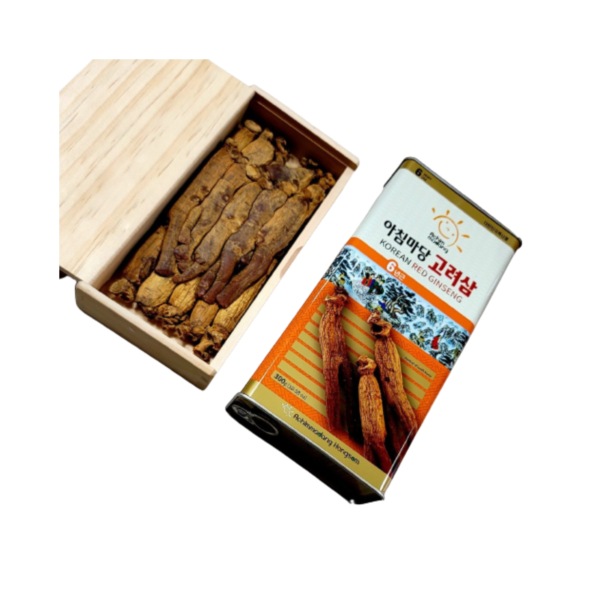 Nhân sâm củ khô thương hiệu cao cấp ACHIMMADANG hàn quốc hộp 300g x 20 Củ