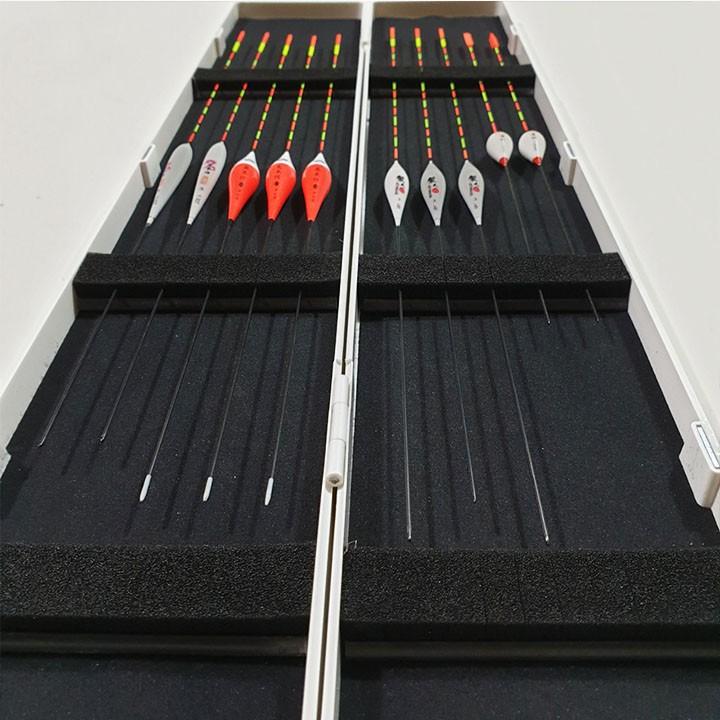 Hộp phao câu đài kèm 10 phao câu nano