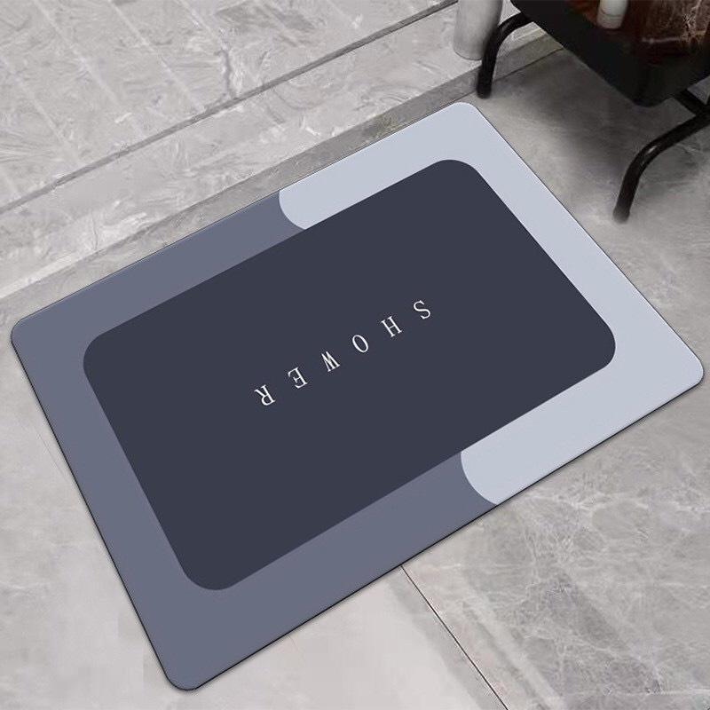 Thảm chùi chân nhà tắm siêu thấm nước, Thảm lau chân Silicon