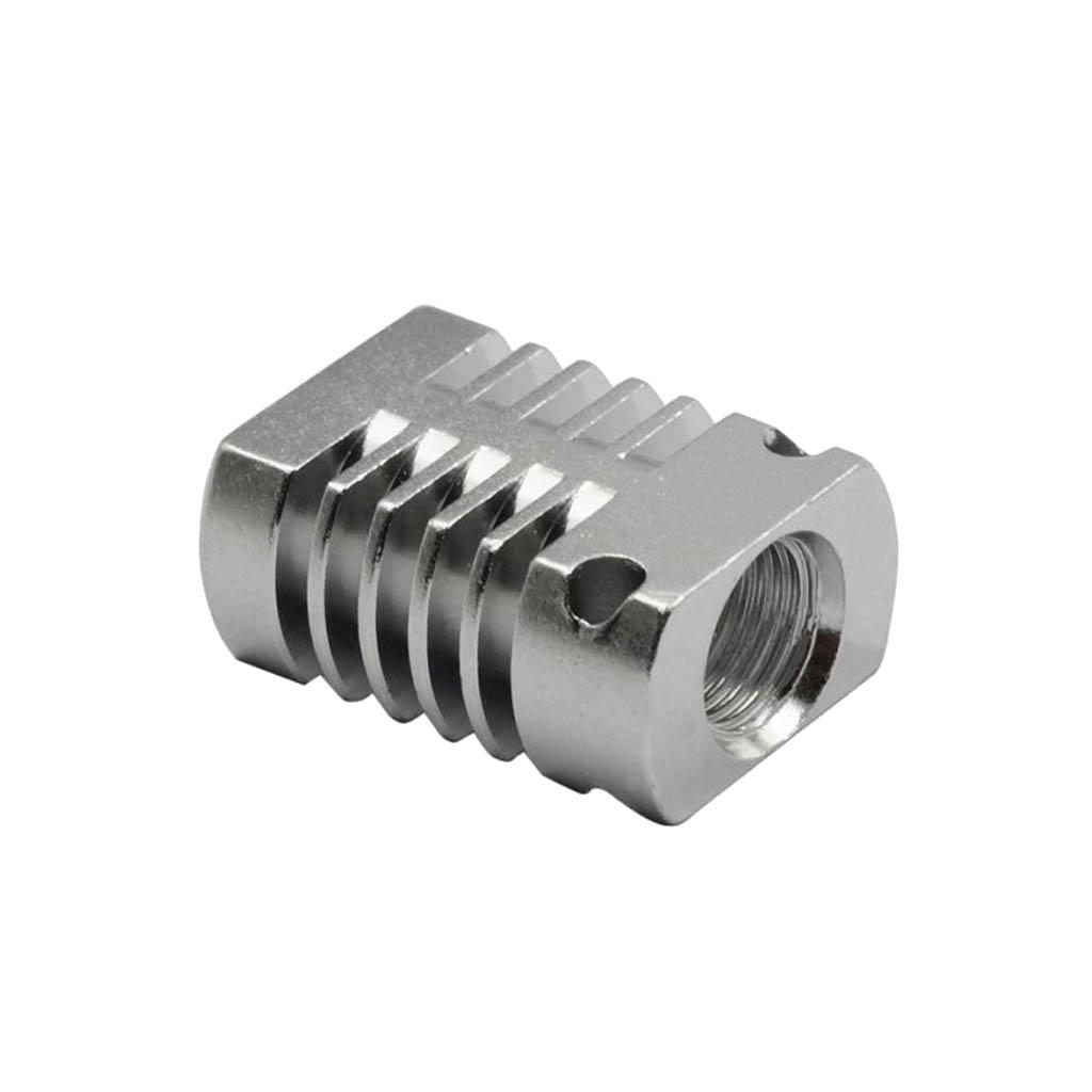 3D Printer Extruder Aluminum Heat   Cooling Fin 22x27mm Blue