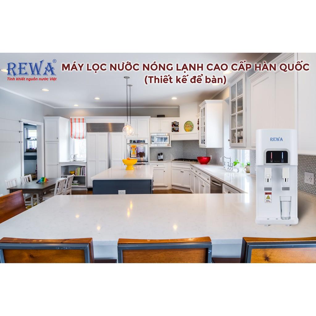 Máy Lọc Nước Nóng Lạnh Hàn Quốc REWA - Thiết kế để bàn - RW-NA-218 (NEW) - Hàng Chính Hãng