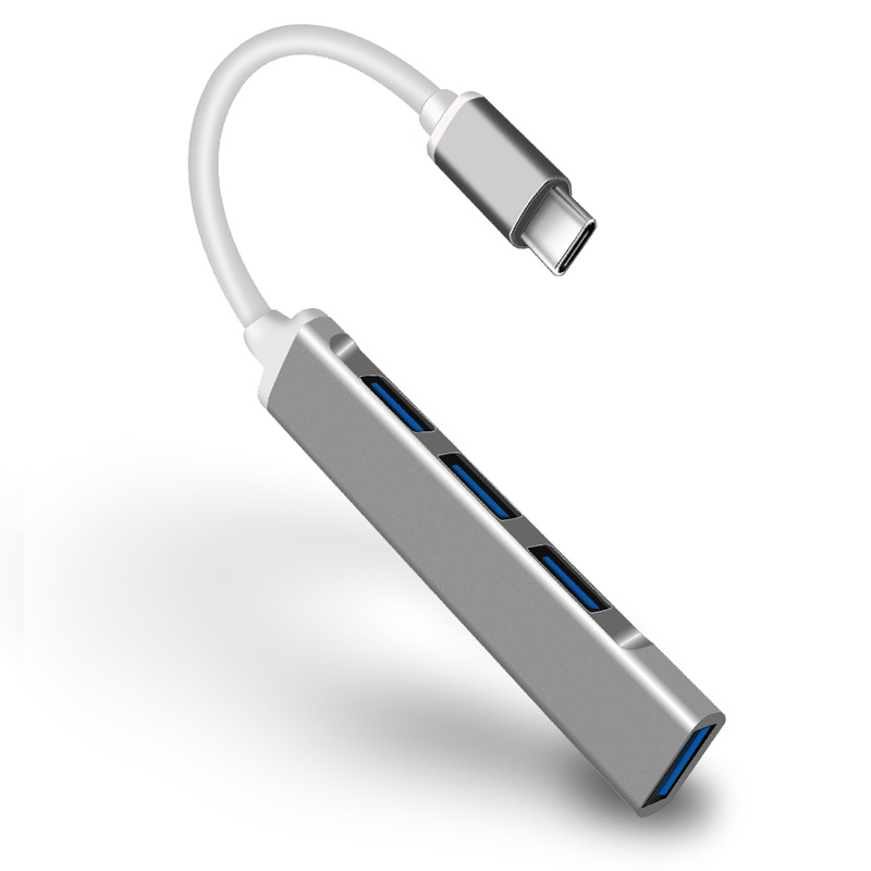 Hub Chia Cổng Type-C Sang USB 3.0 4 Trong 1 5Gbps