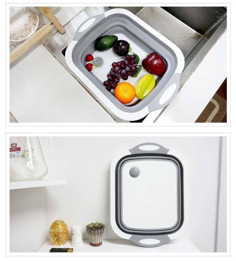 Thớt Nhựa Kèm Chậu Đa Năng 3 Trong 1 - Hàng Loại 1