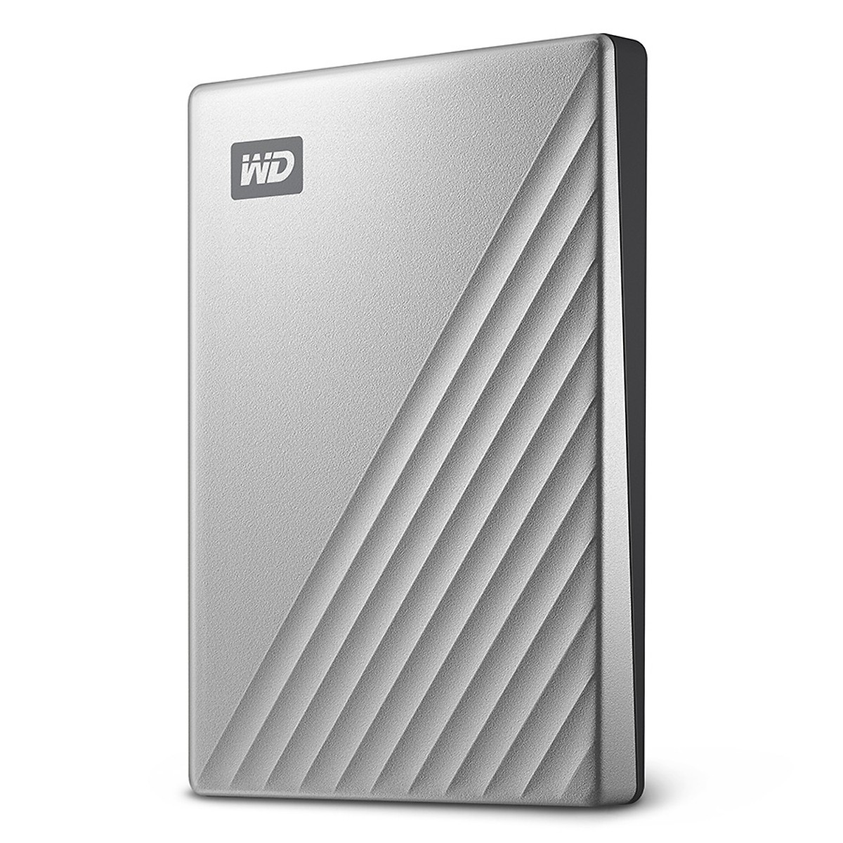 Ổ Cứng Di Động HDD WD My Passport Ultra 4TB USB Type C Màu Bạc - Hàng Nhập Khẩu