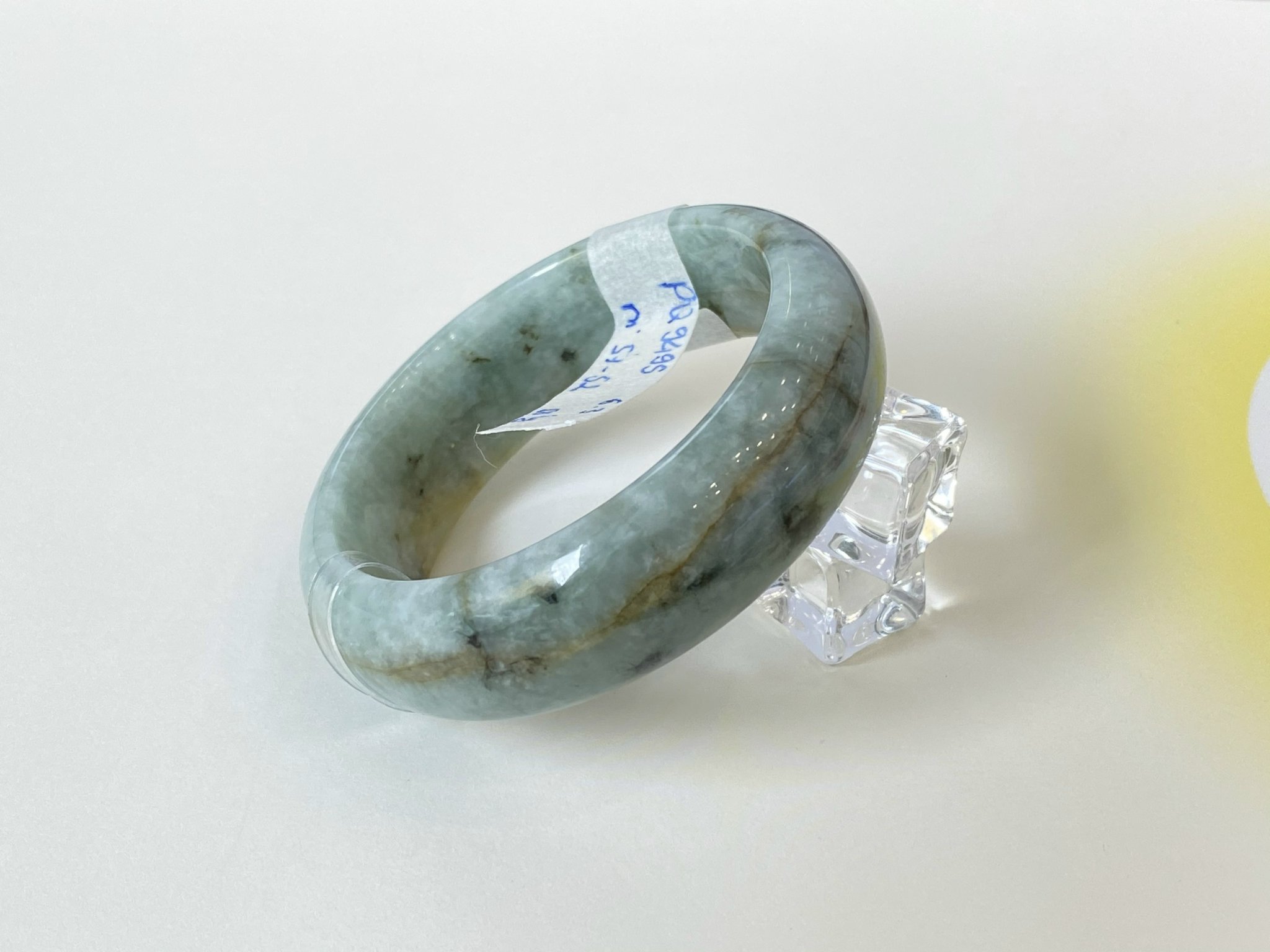 Vòng cẩm thạch bản hẹ đẹp sang PQ9495 Ni 51-52