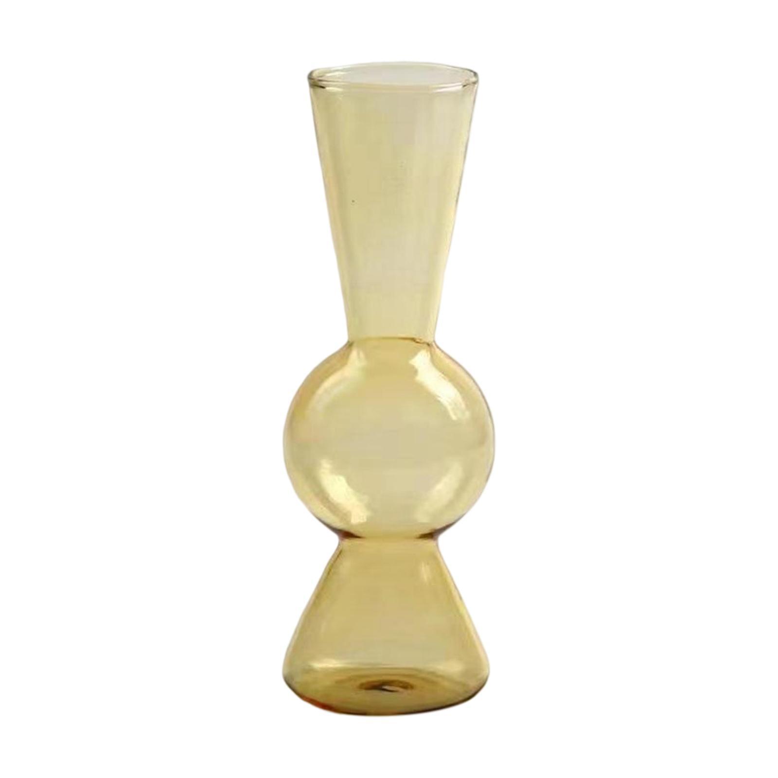 Glass Flower Vase Holder Flowerpot Dried Flowers for Kitchen