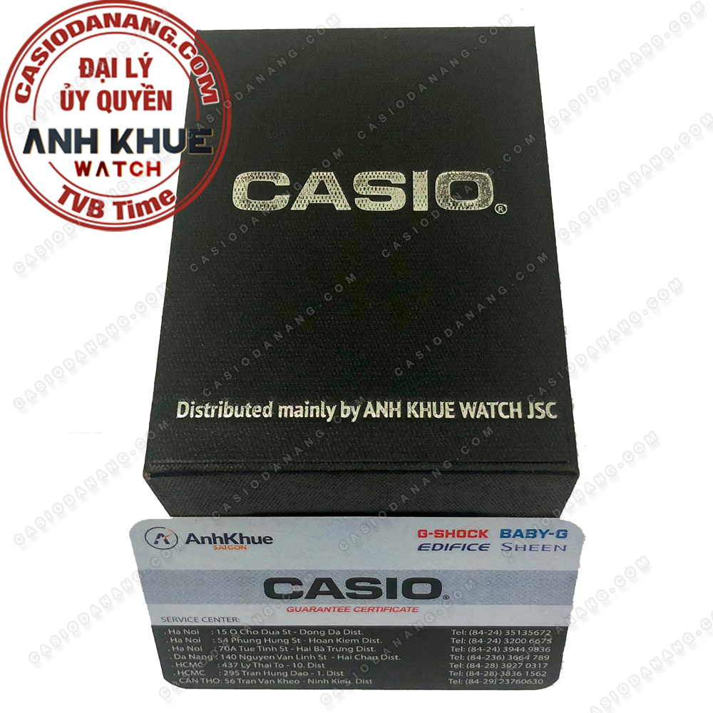 Đồng hồ nam dây da Casio Standard chính hãng MTP-VD300GL-1EUDF
