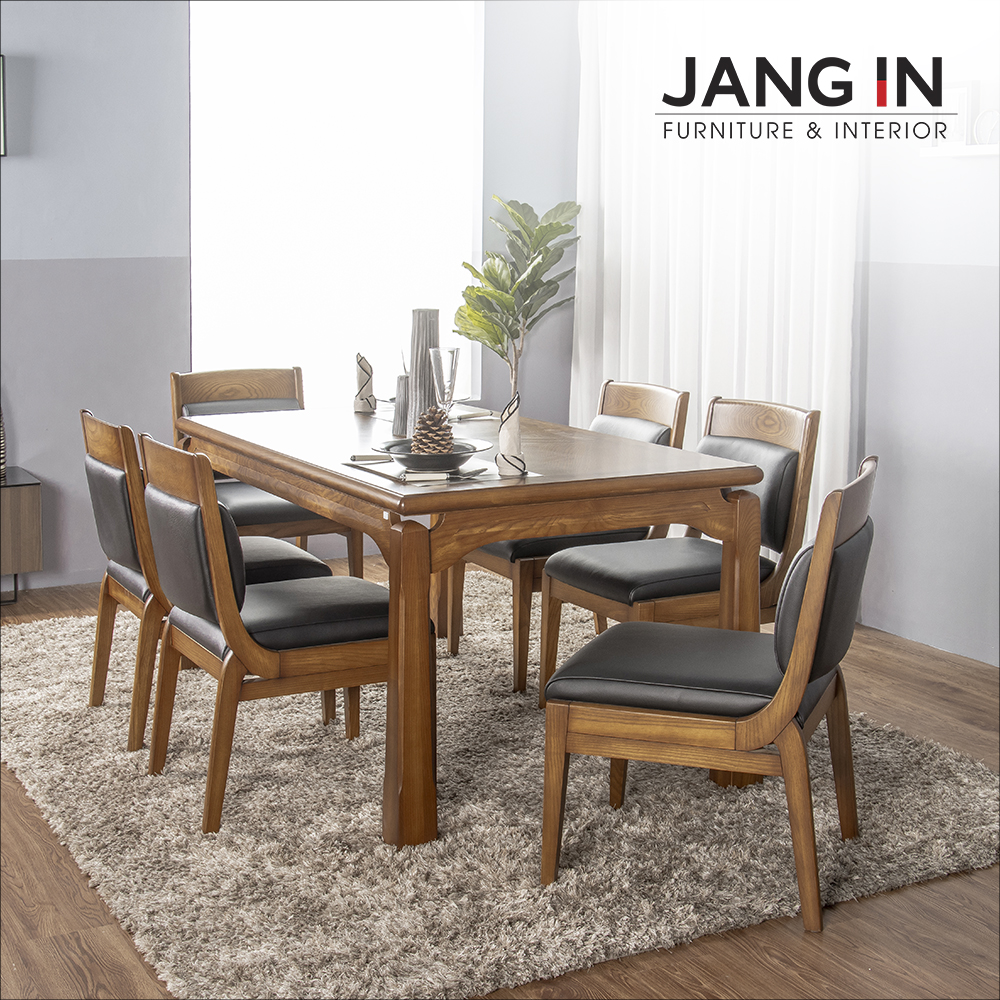 Bàn ăn 6 chỗ Janus N2 Jang In 1501010001-05