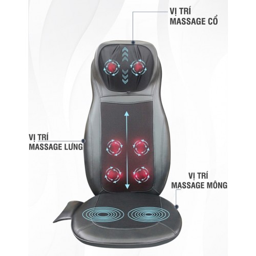 Ghế massage ô tô hồng ngoại Puli PL-802