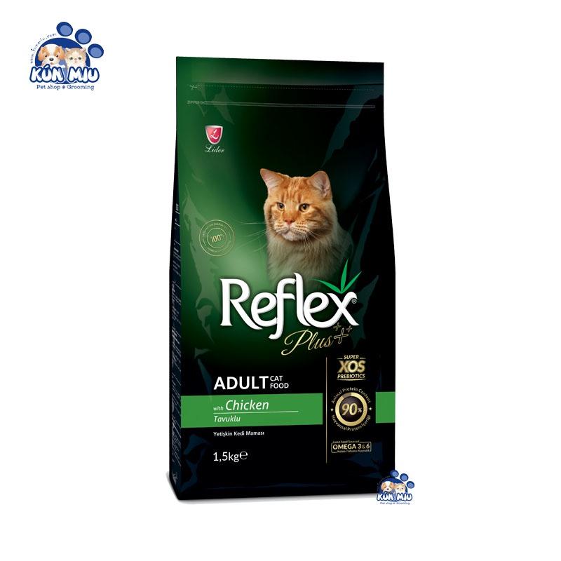 Reflex Adult, Kitten Plus Cat Food Thổ Nhĩ Kỳ - Thức Ăn Hạt Khô Cho Mèo Con Và Mèo Trưởng Thành