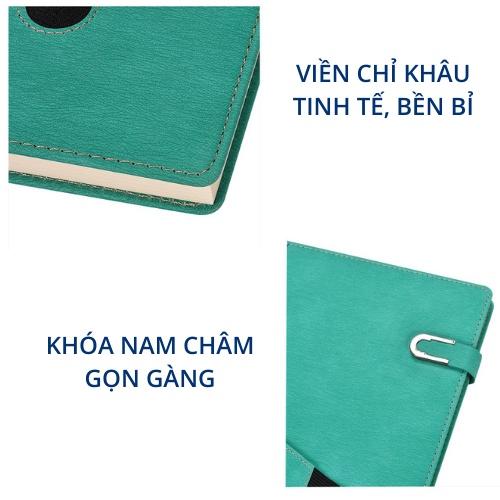 Sổ tay B5 bìa da ghi chép tiện lợi Heeton A16925