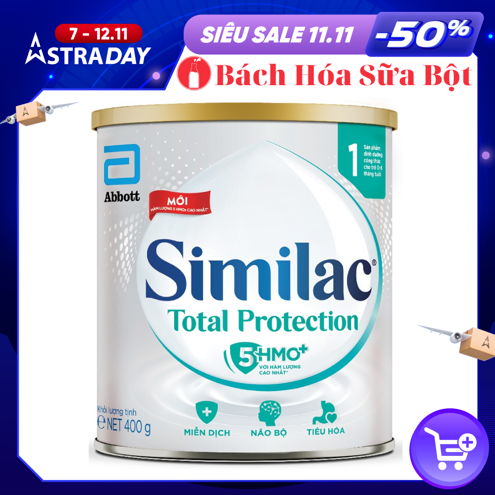 Hình ảnh Sữa bột Abbott Similac Total Protection 1 (400g)