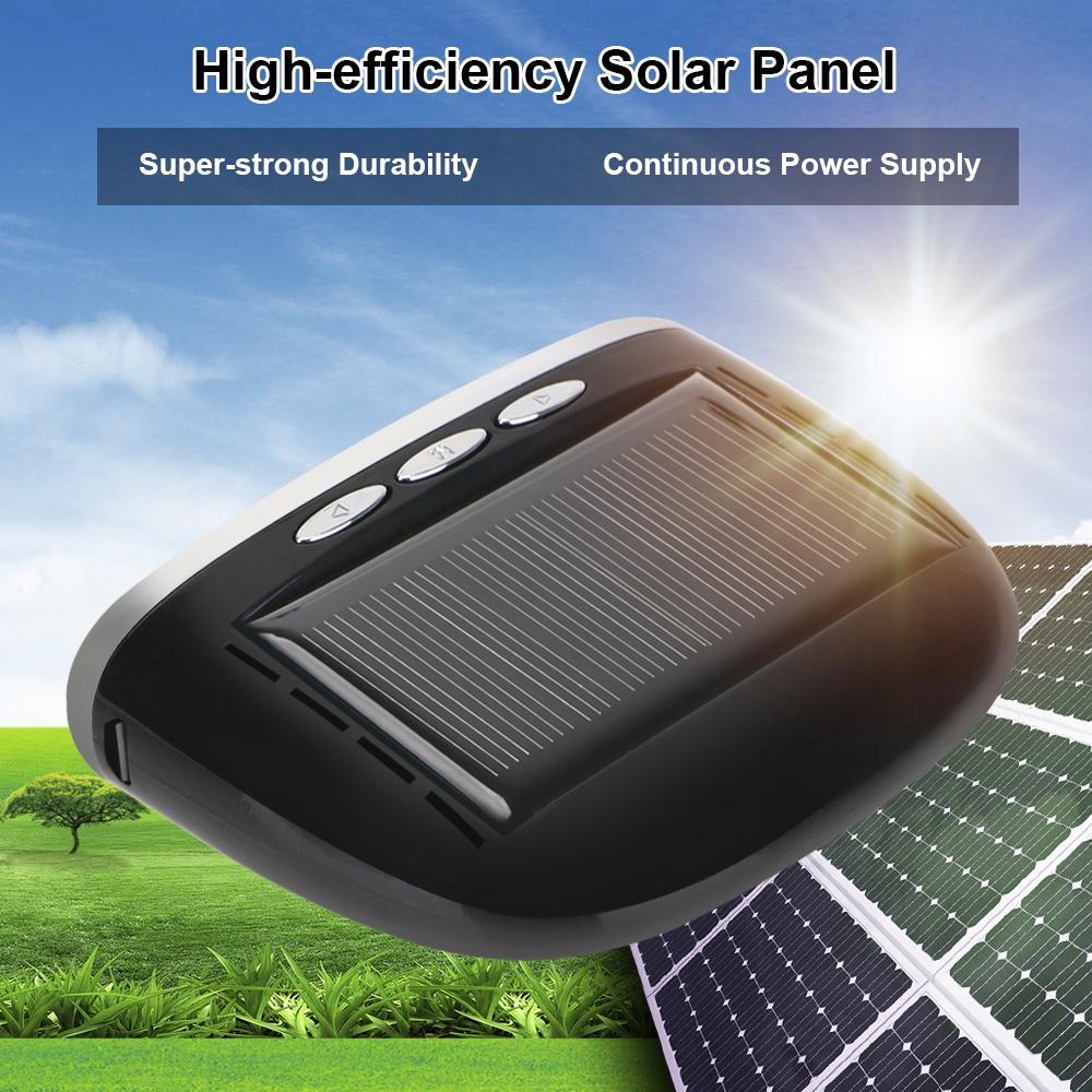 Hệ thống cảnh báo áp suất bánh xe hơi thông minh có 4 cảm biến bên trong sử dụng năng lượng mặt trời