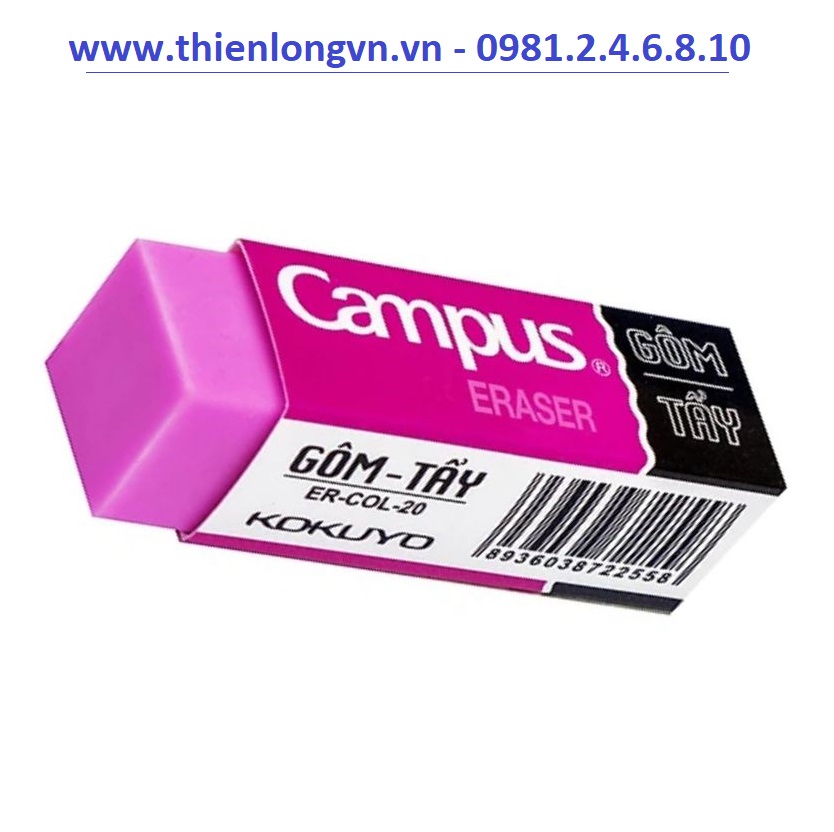 Gôm tẩy Campus ER-COL-20 màu hồng