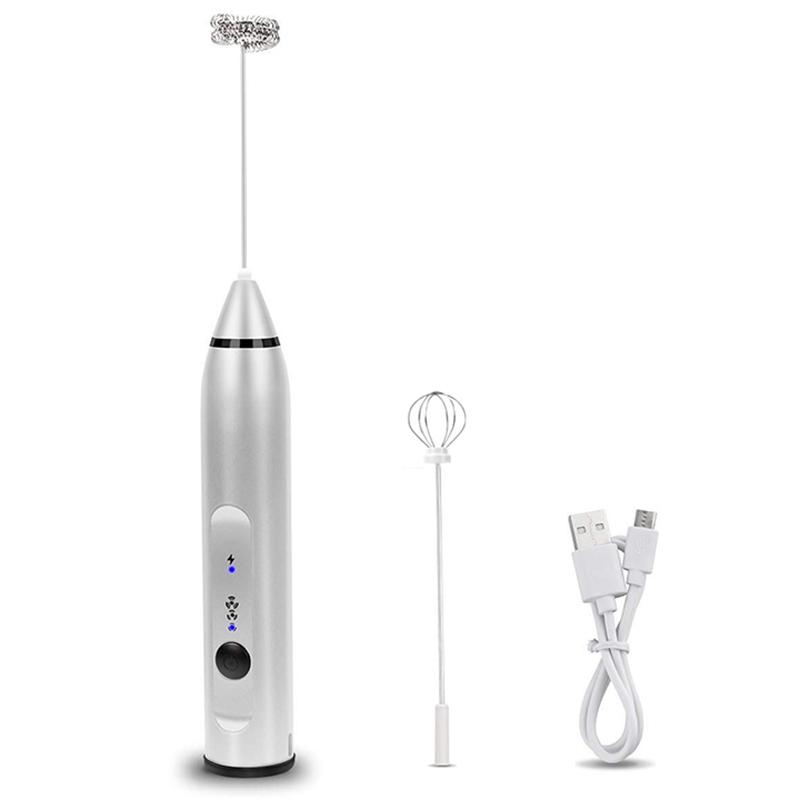 Dây Cáp USB Sạc Bọt Sữa Tạo Bọt Cà Phê Máy Làm Trứng Mùa Xuân Đánh Frappe
