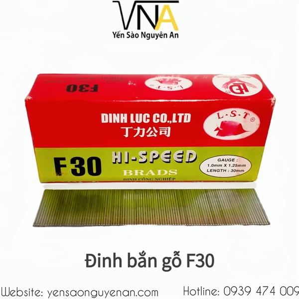 Đinh bắn gỗ F30 (hộp)