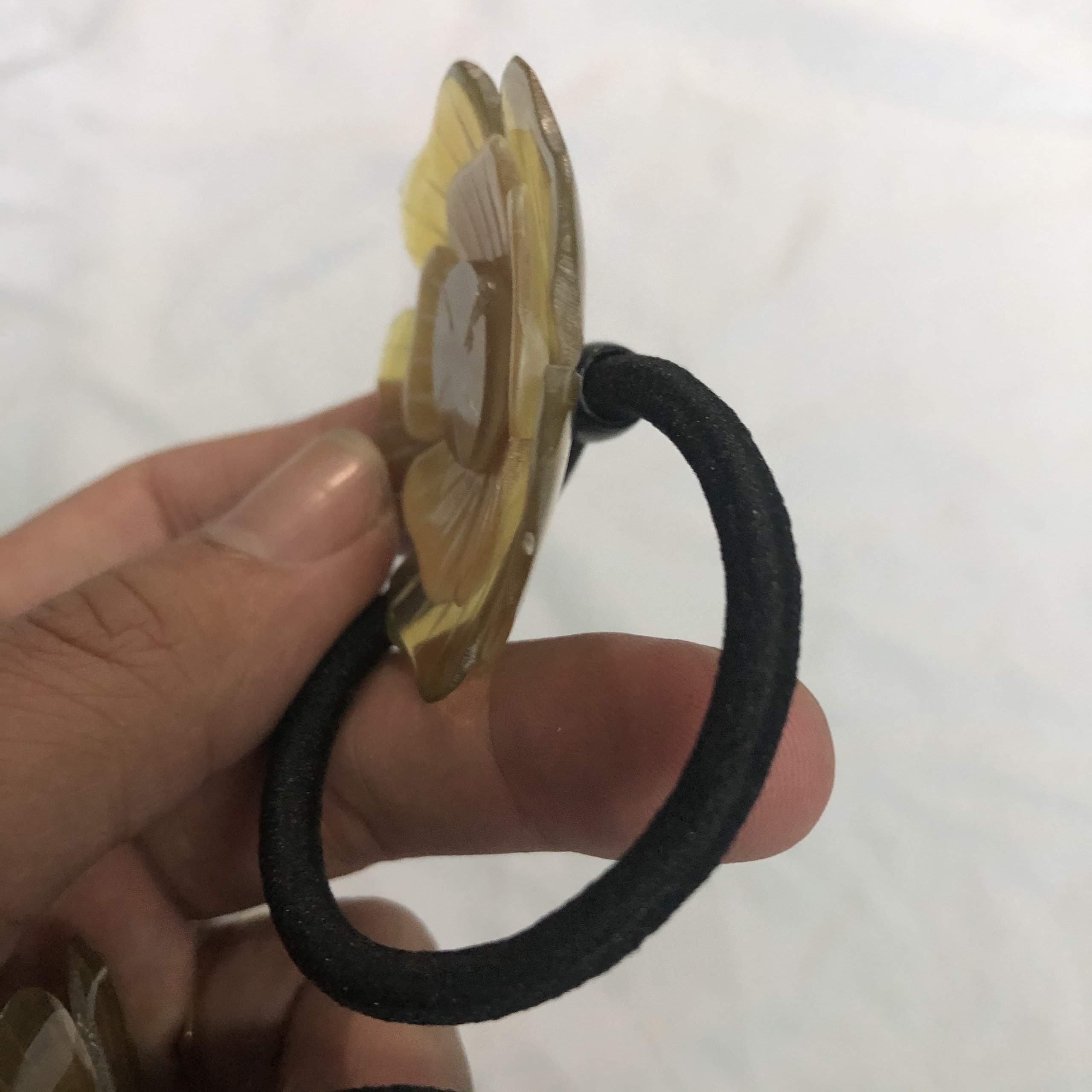 Cột Tóc Hình Hoa Bằng Sừng Trâu Mỹ Nghệ