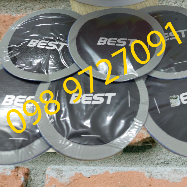 Miếng vá săm, lốp máy, ôtô hình tròn - Kích thước 53mm