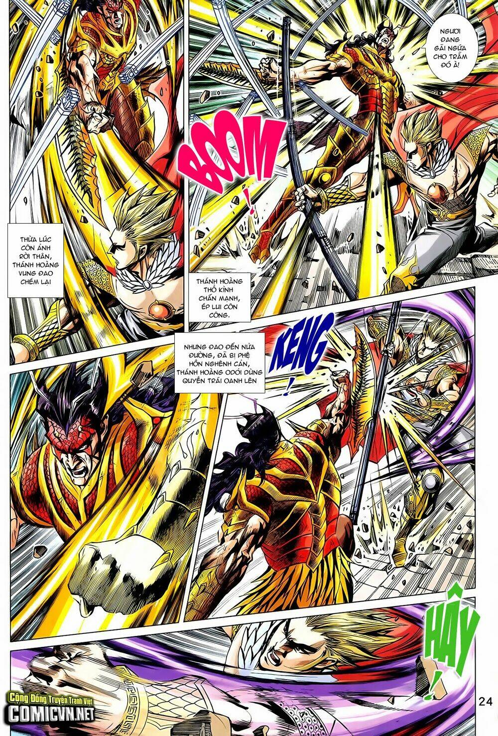 thần binh vấn thiên chapter 32 24