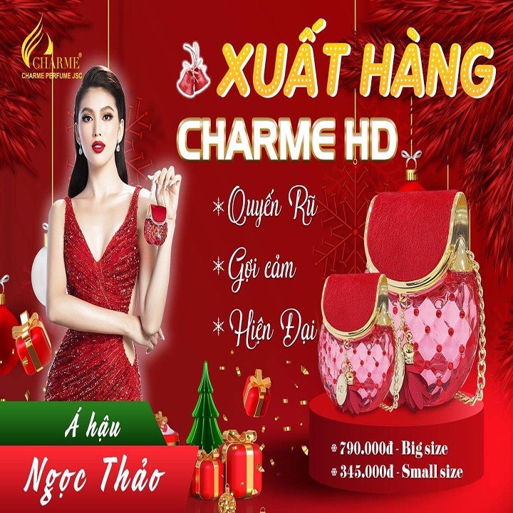 Nước hoa nữ Charme HD