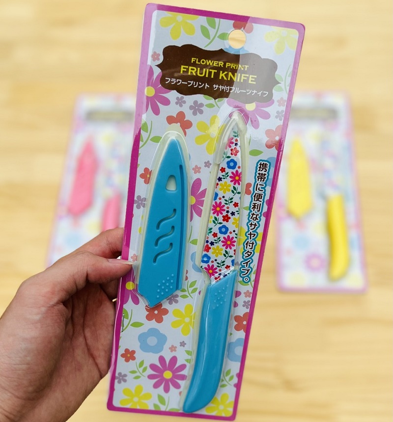 Dao gọt trái cây lưỡi Ceramic Echo Saya 195mm - Hàng nội địa Nhật Bản nhập khẩu chính hãng