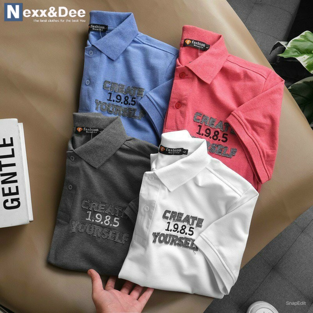 Áo thun polo nam có cổ bẻ vải cá sấu cao cấp ND05