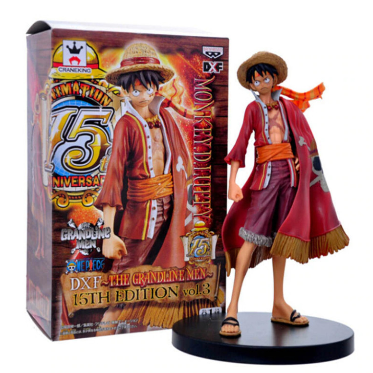 Mô Hình Luffy One Piece - Áo Choàng Đỏ ( Cao 17cm )