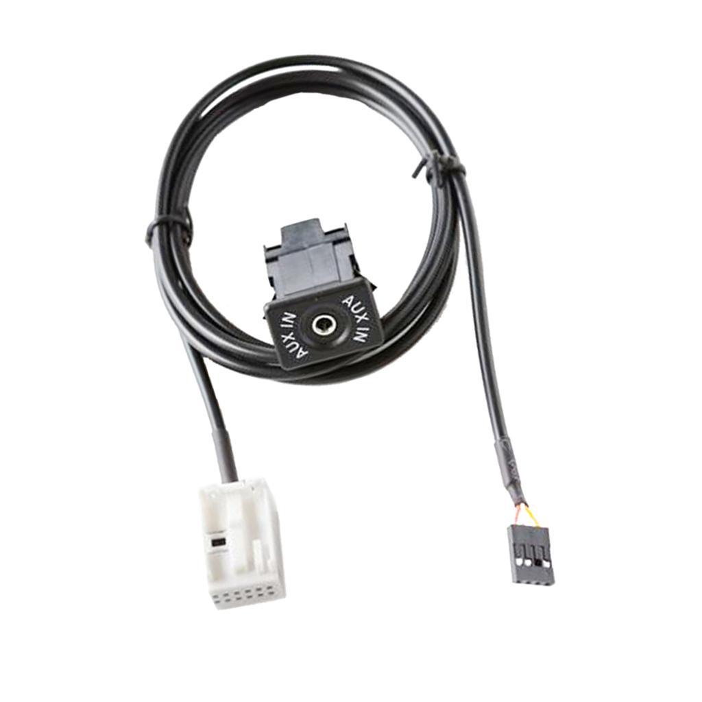 Car Audio AUX USB Switch Cable For RCD510 RCD310 VW Golf/GTI/R MK5 MK6