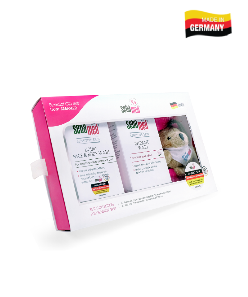 Bộ sản phẩm chăm sóc da nhạy cảm Sebamed - Special Gift Set