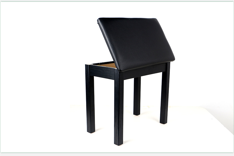 Ghế Piano gỗ cao cấp/ Piano Stool - Nux STL1 - Màu đen - Hàng chính hãng