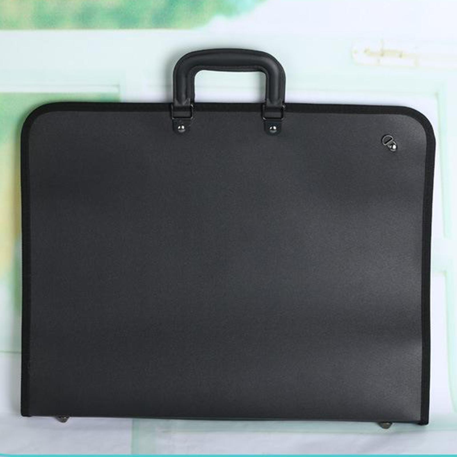 Vinyl Artist Portfolio Case Art Work Painting Folder Bag File Holder A3