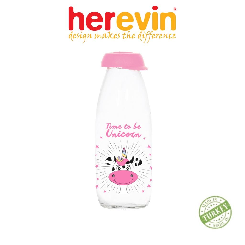 Bộ 3 Chai Đựng Sữa Thuỷ Tinh Herevin Decor 500ml - HECH111730-001