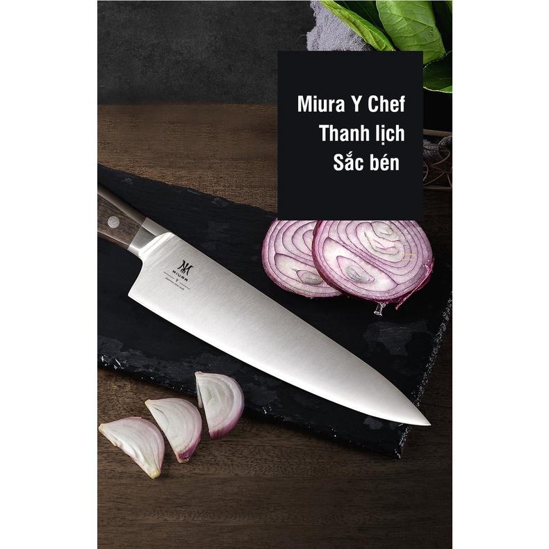 Dao bếp cao cấp MIURA Y Serial – Dao thái thịt cá Chef (18cm)