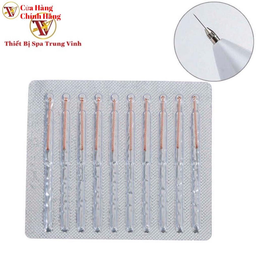 1 Vỉ Kim Châm Cứu Đốt Nốt Ruồi Đốt Ổ Hôi Nách Dùng Trong Spa và TMV