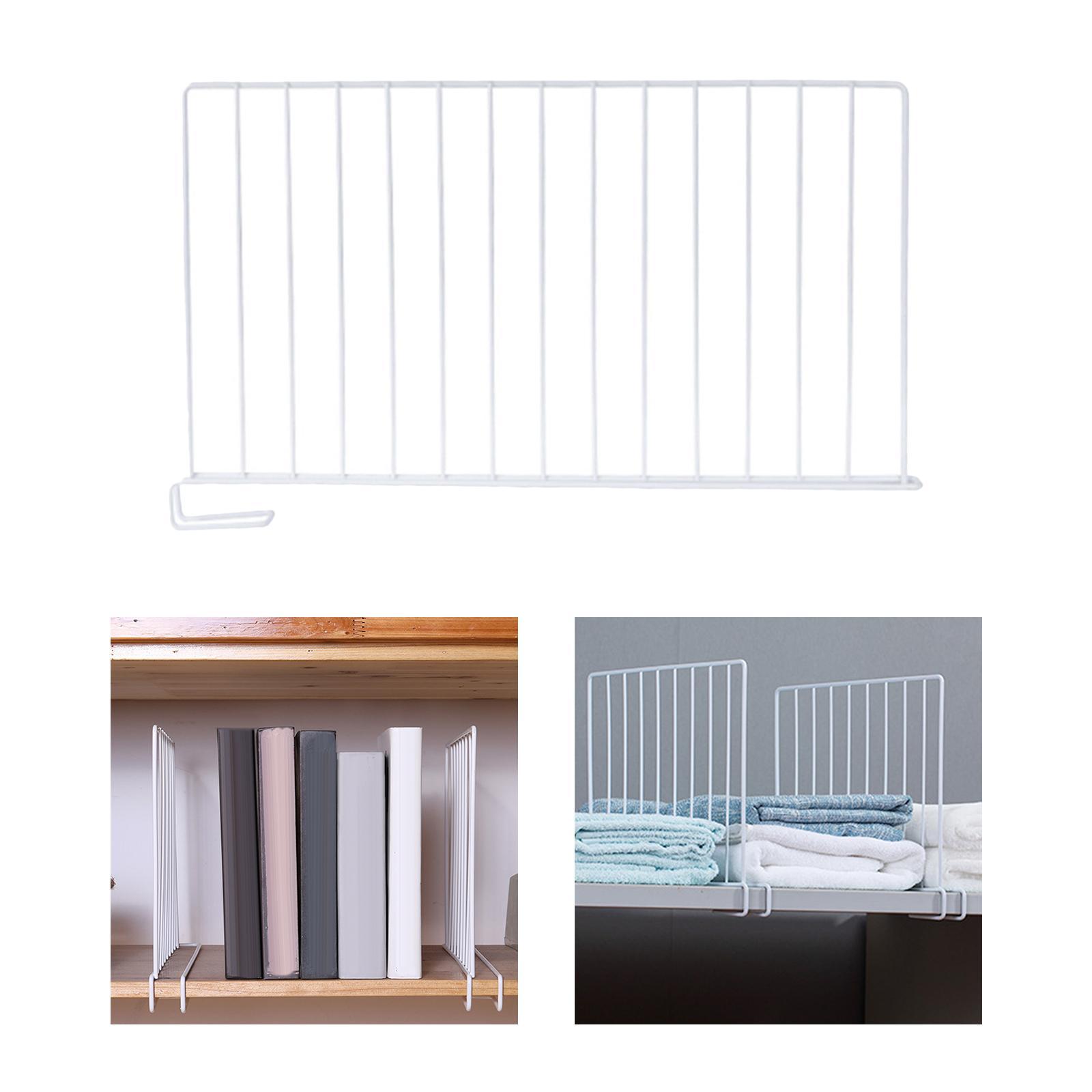 Closet Shelf Divider Bedroom Organization Closet Separator for Bathroom Home