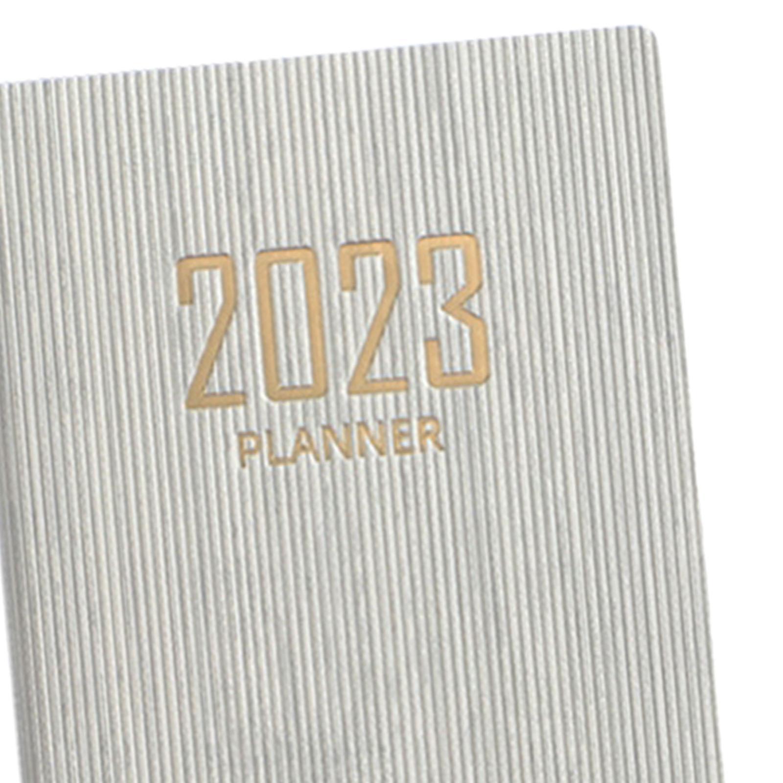 2Pcs Monthly Planner 2023 Journal A7 Notebook Planner Notepads