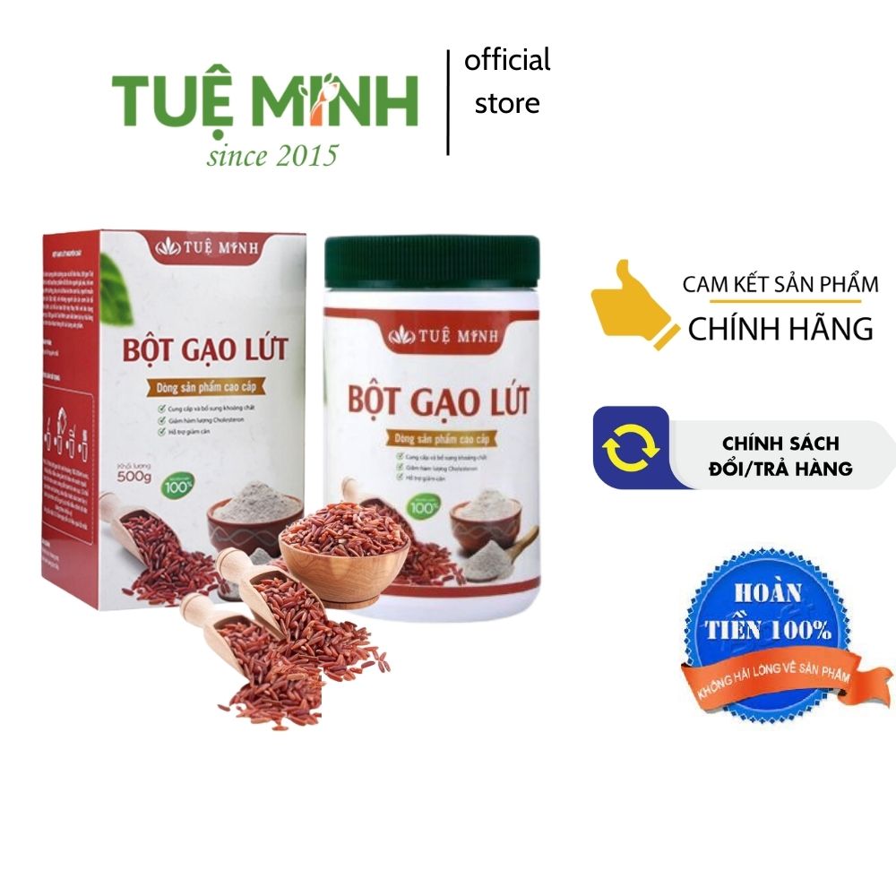 Bột Gạo Lứt Thương Hiệu Tuệ Minh Đầy Đủ ATVSTP